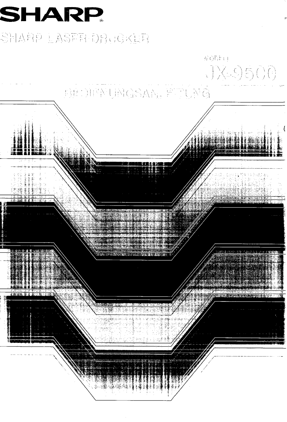 Sharp JX-9500 User Manual