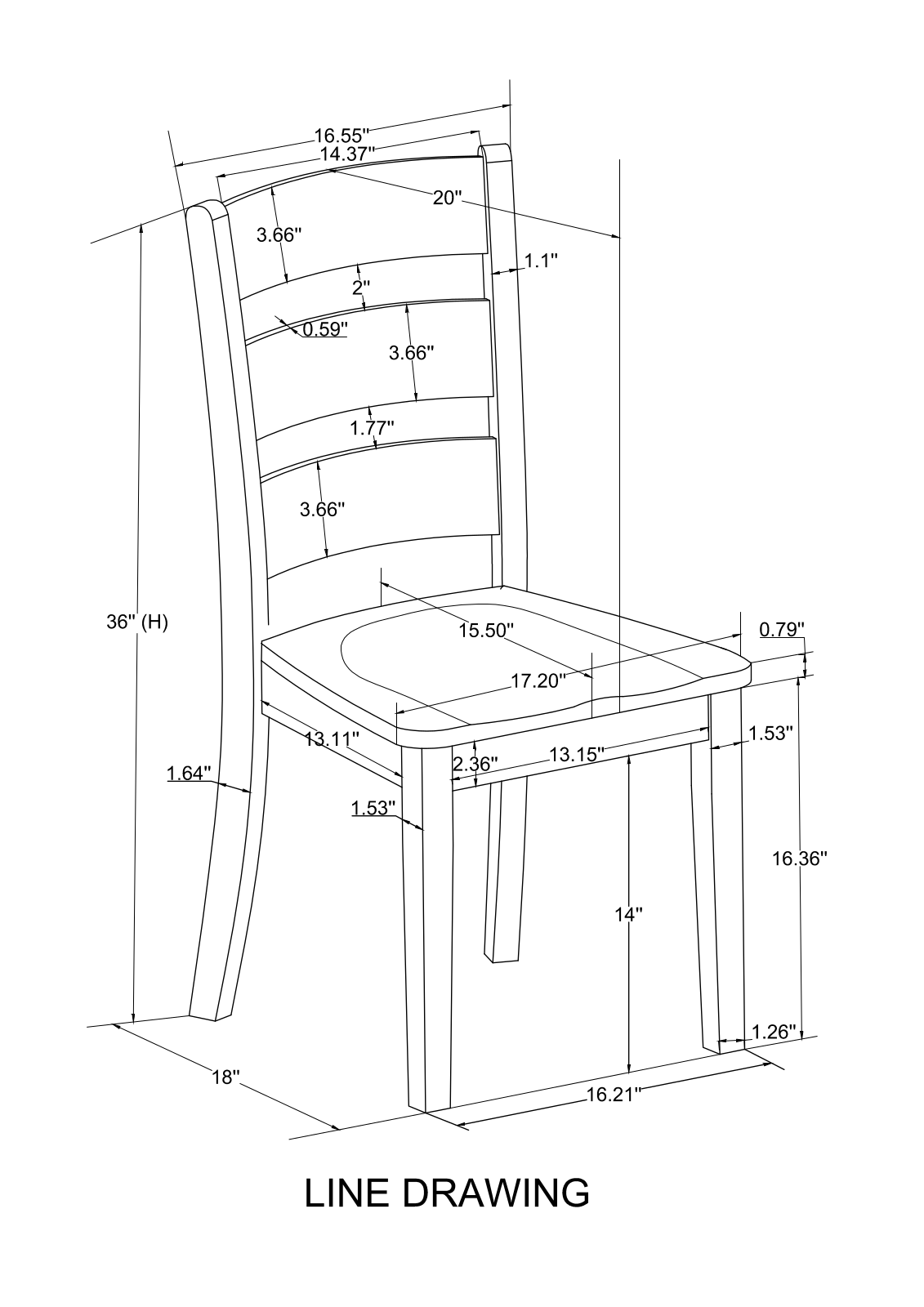 Red Barrel Studio W005962521 Dimensions - ManualMachine.com