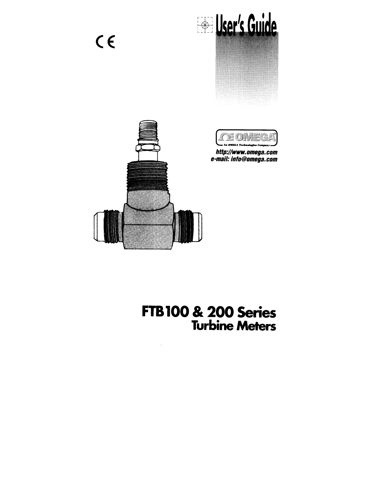 Omega Products FTB100 Installation  Manual