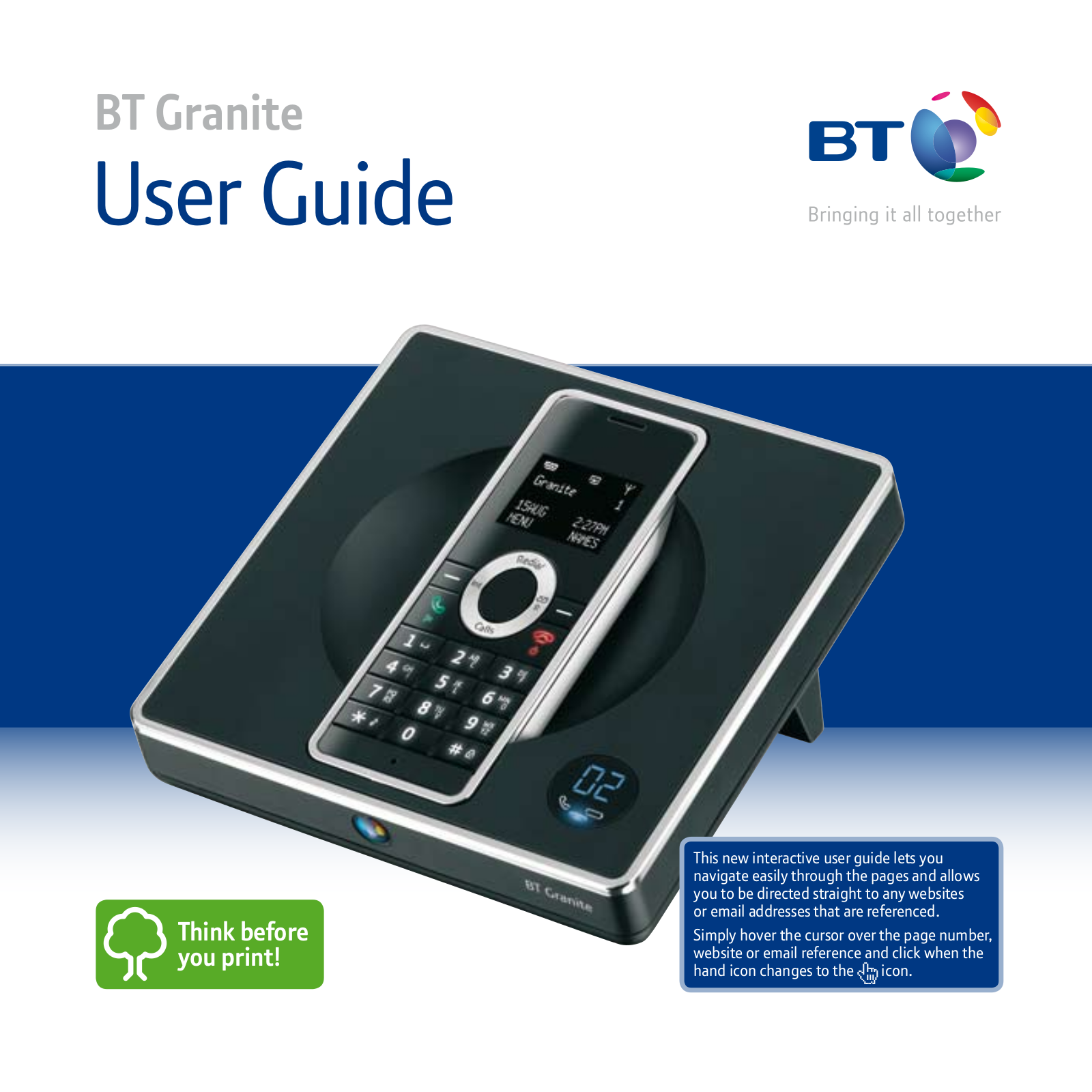 Bt GRANITE User Manual