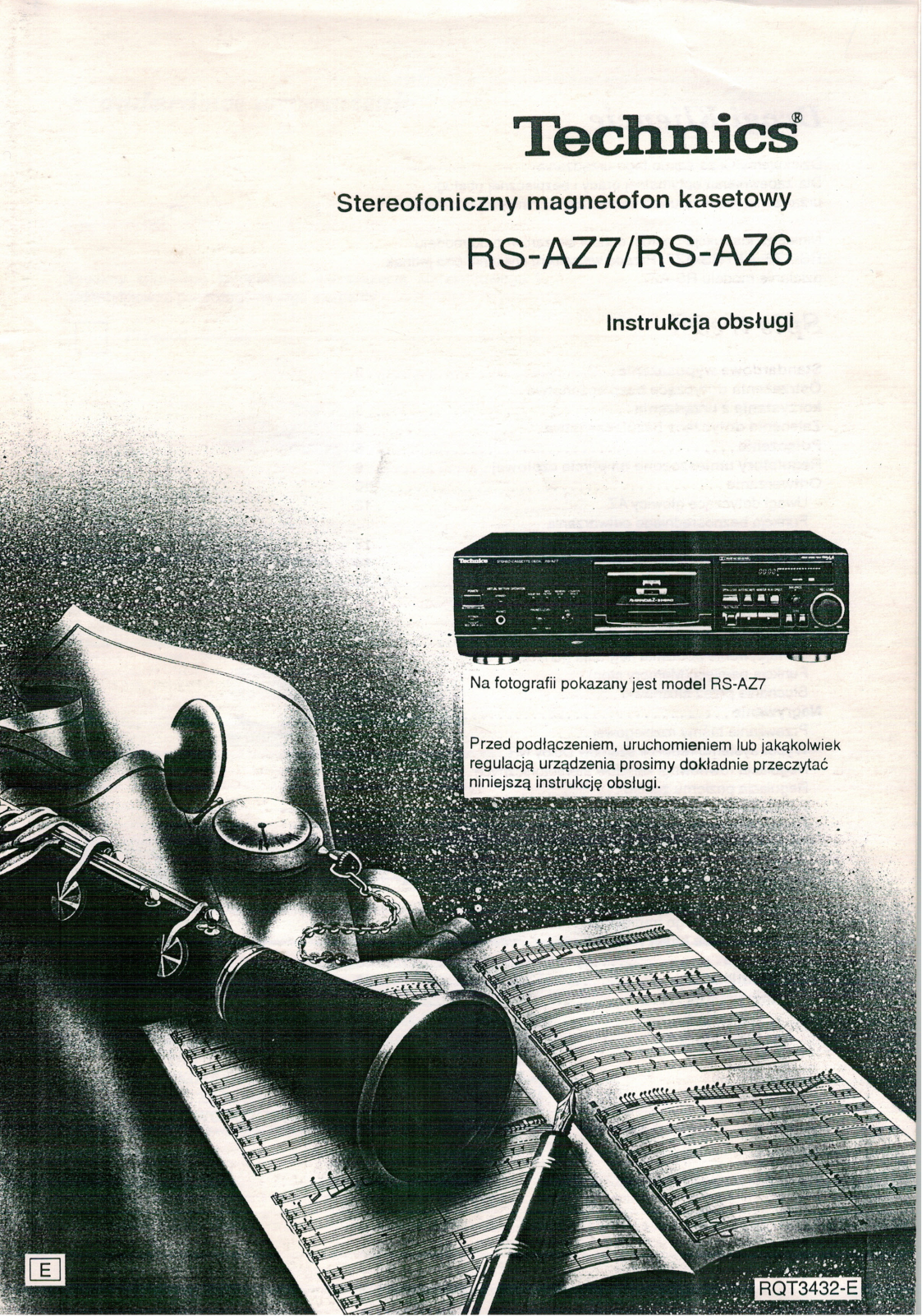 Technics RS-AZ7, RS-AZ6 User Manual