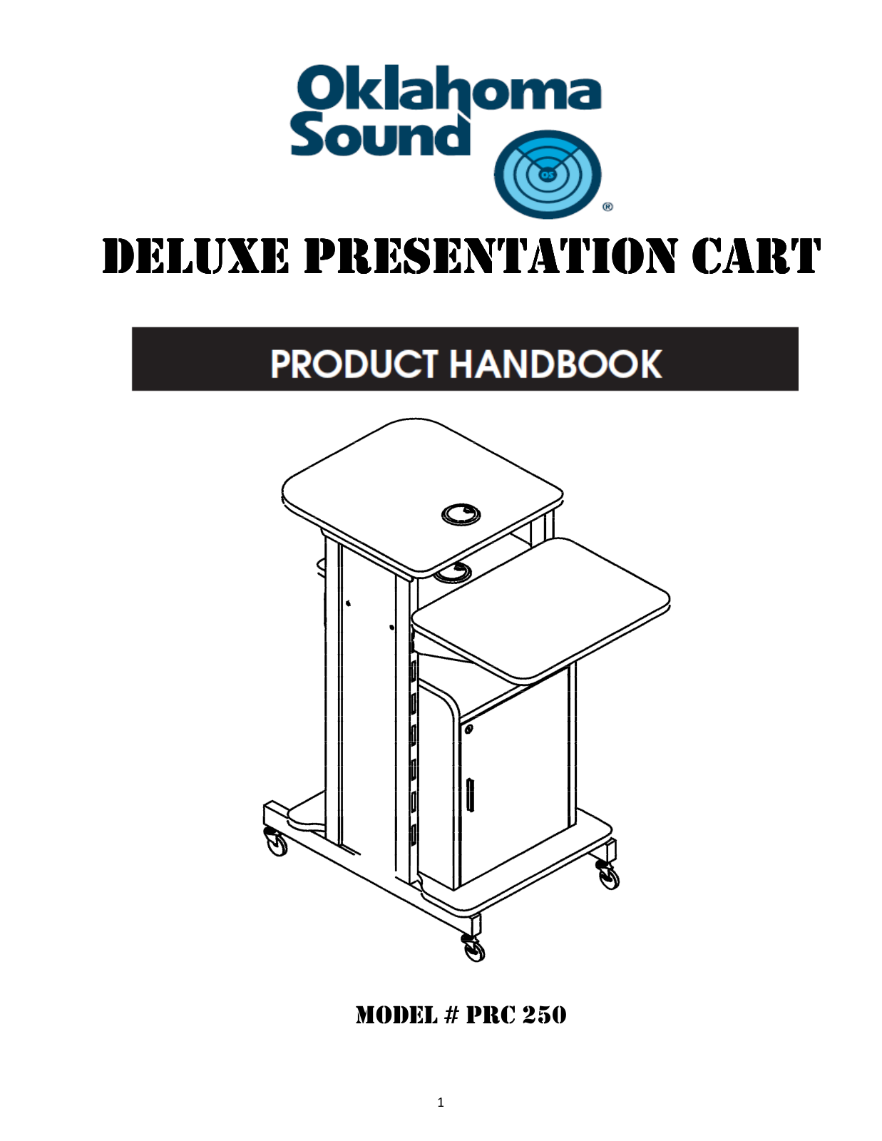 Oklahoma Sound PRC 250 User Manual