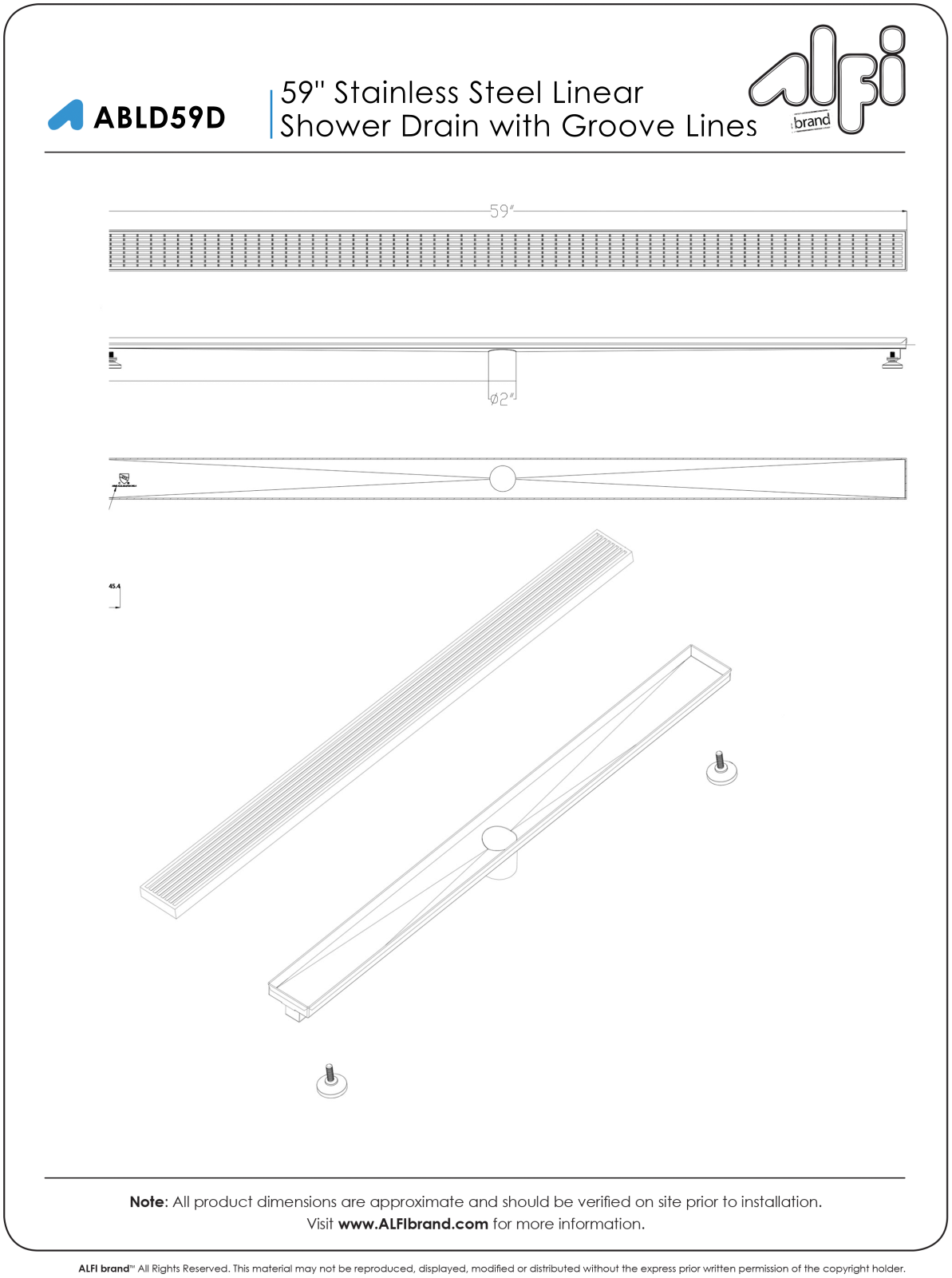 Alfi Brand NBT10183 Specifications - ManualMachine.com