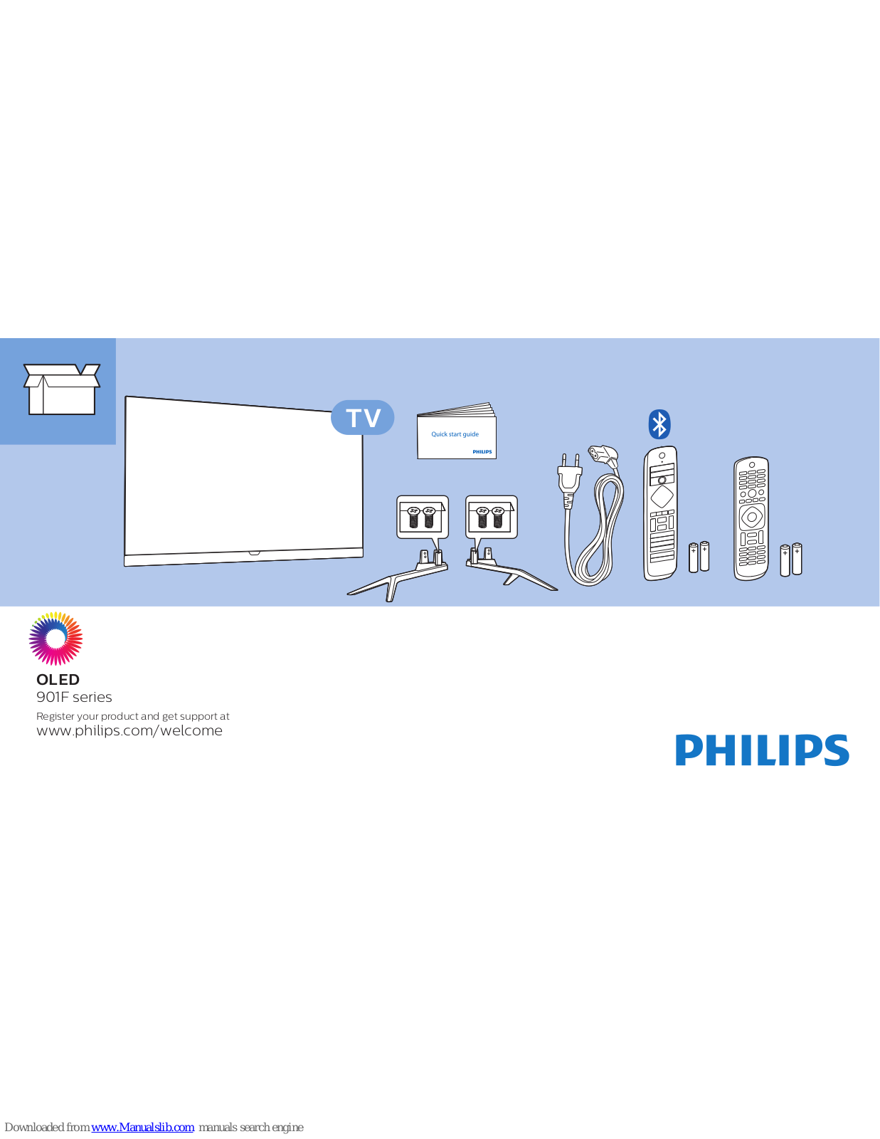 Philips OLED 901F series Quick Start Manual - ManualMachine.com