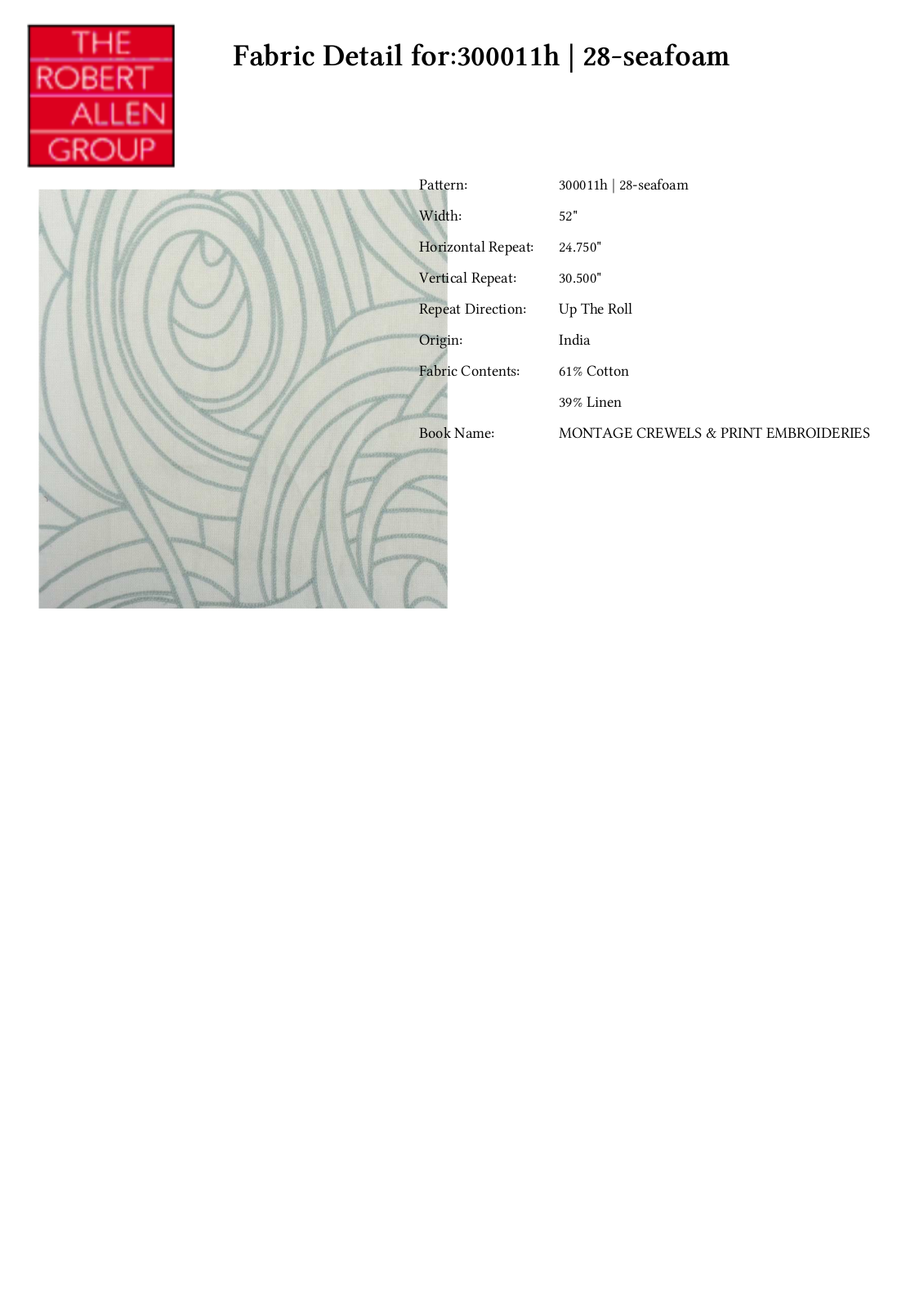 Duralee CRAL6029 Specifications - ManualMachine.com