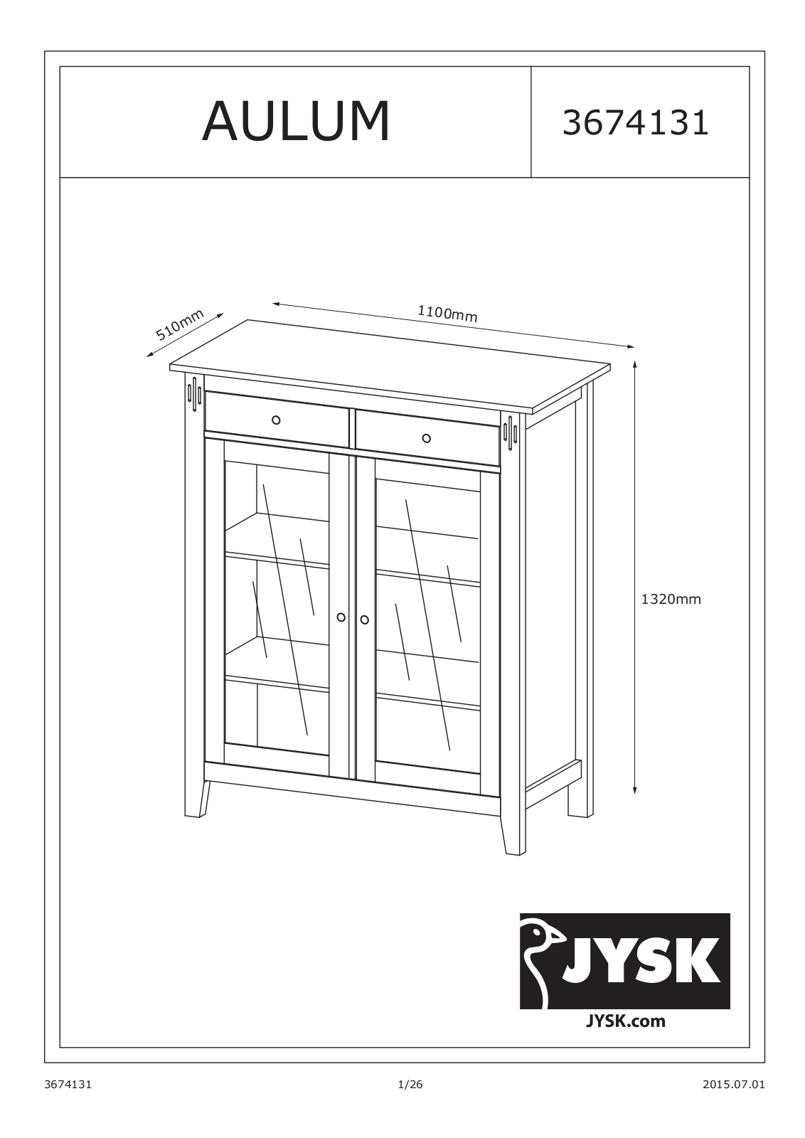 JYSK Aulum User Manual