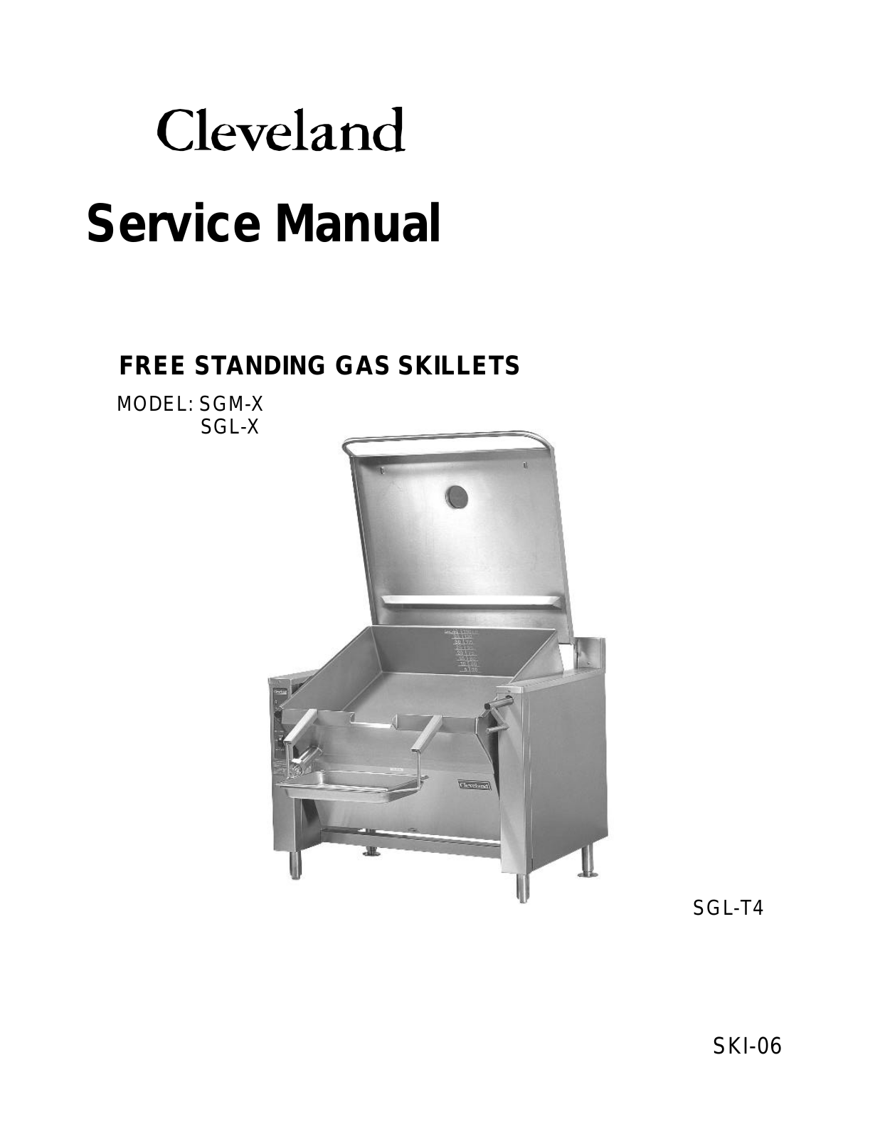 Cleveland SGL-T4 Service Manual