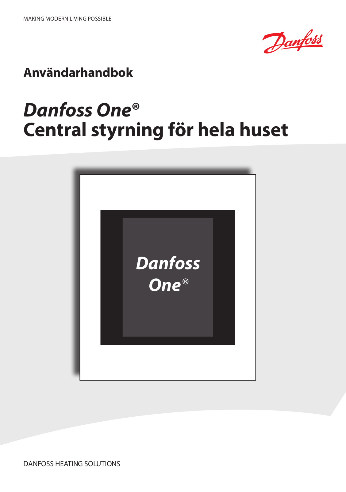 Danfoss One User guide