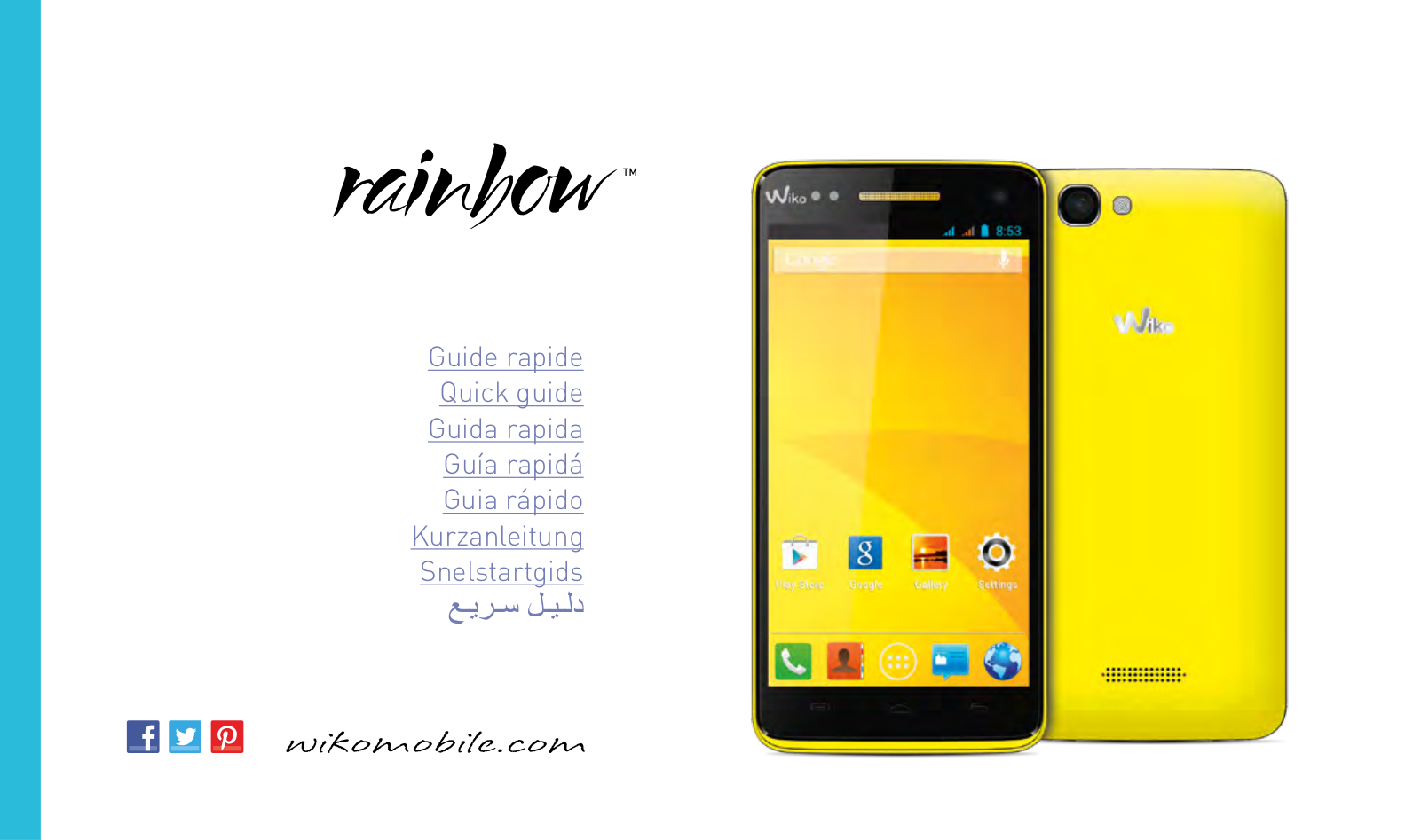 Wiko RAINBOW User Manual