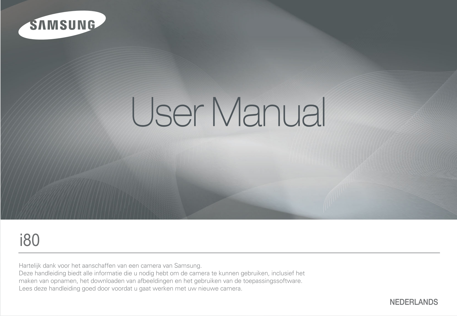 Samsung I80 User Manual