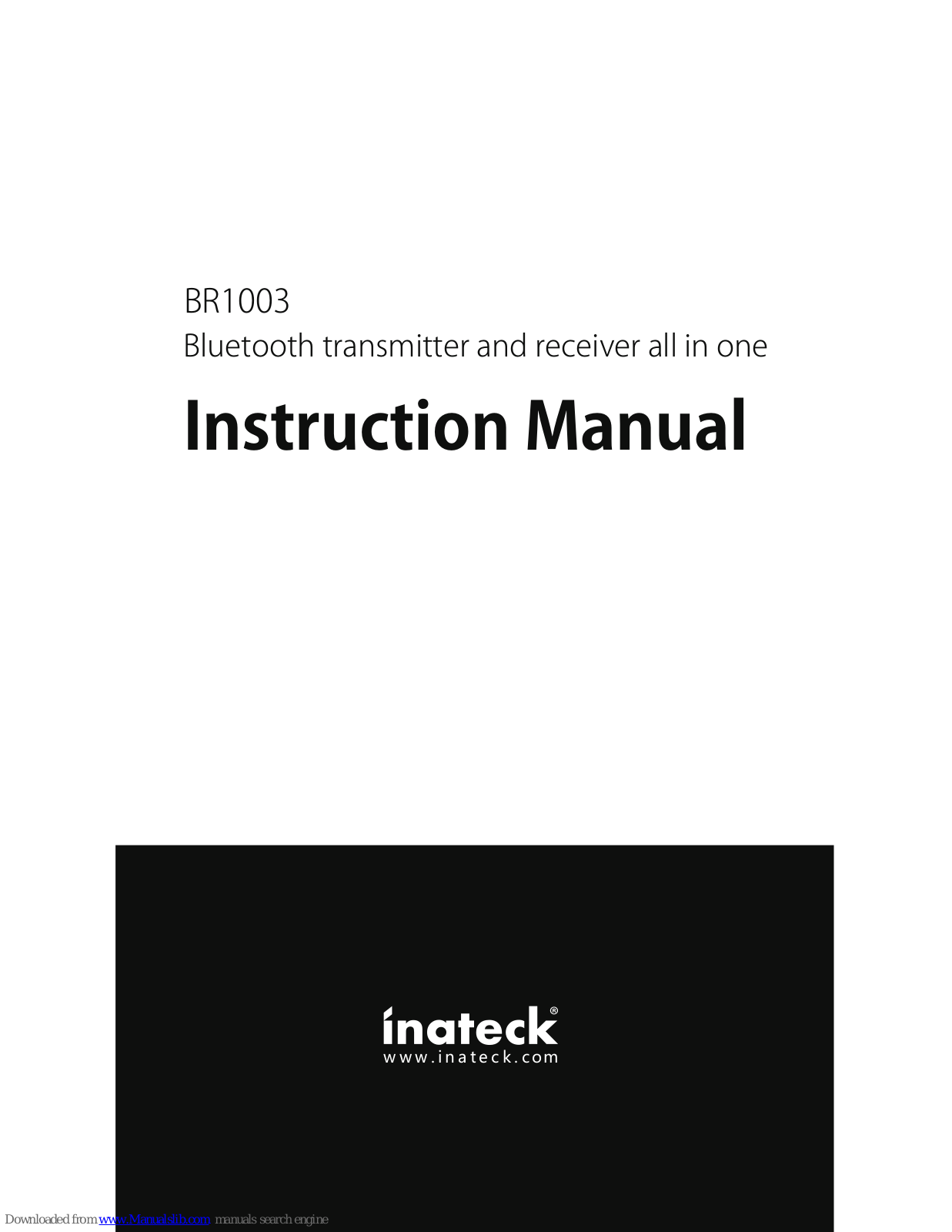 Inateck BR1003 Instruction Manual