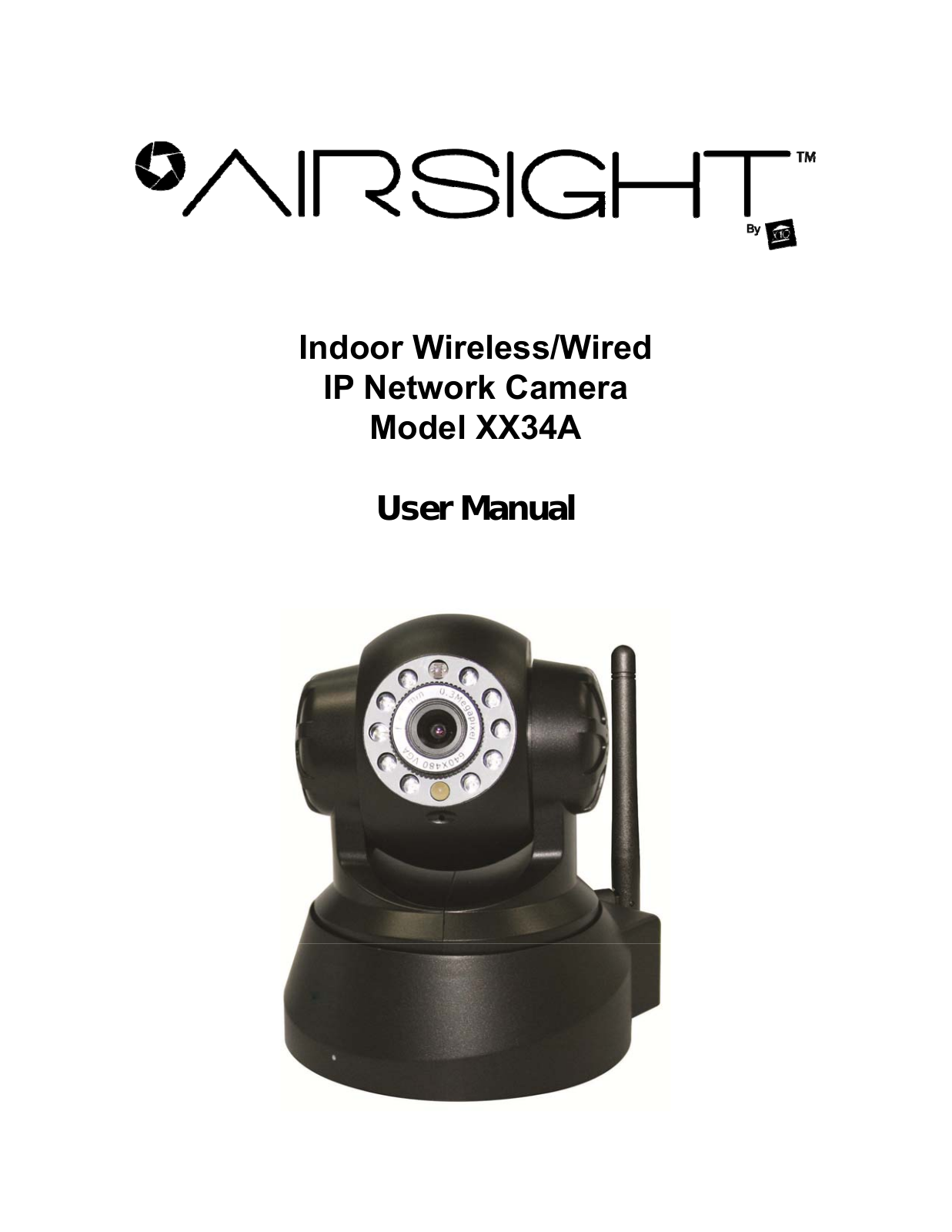 X10 AIRSIGHT XX34A User Manual