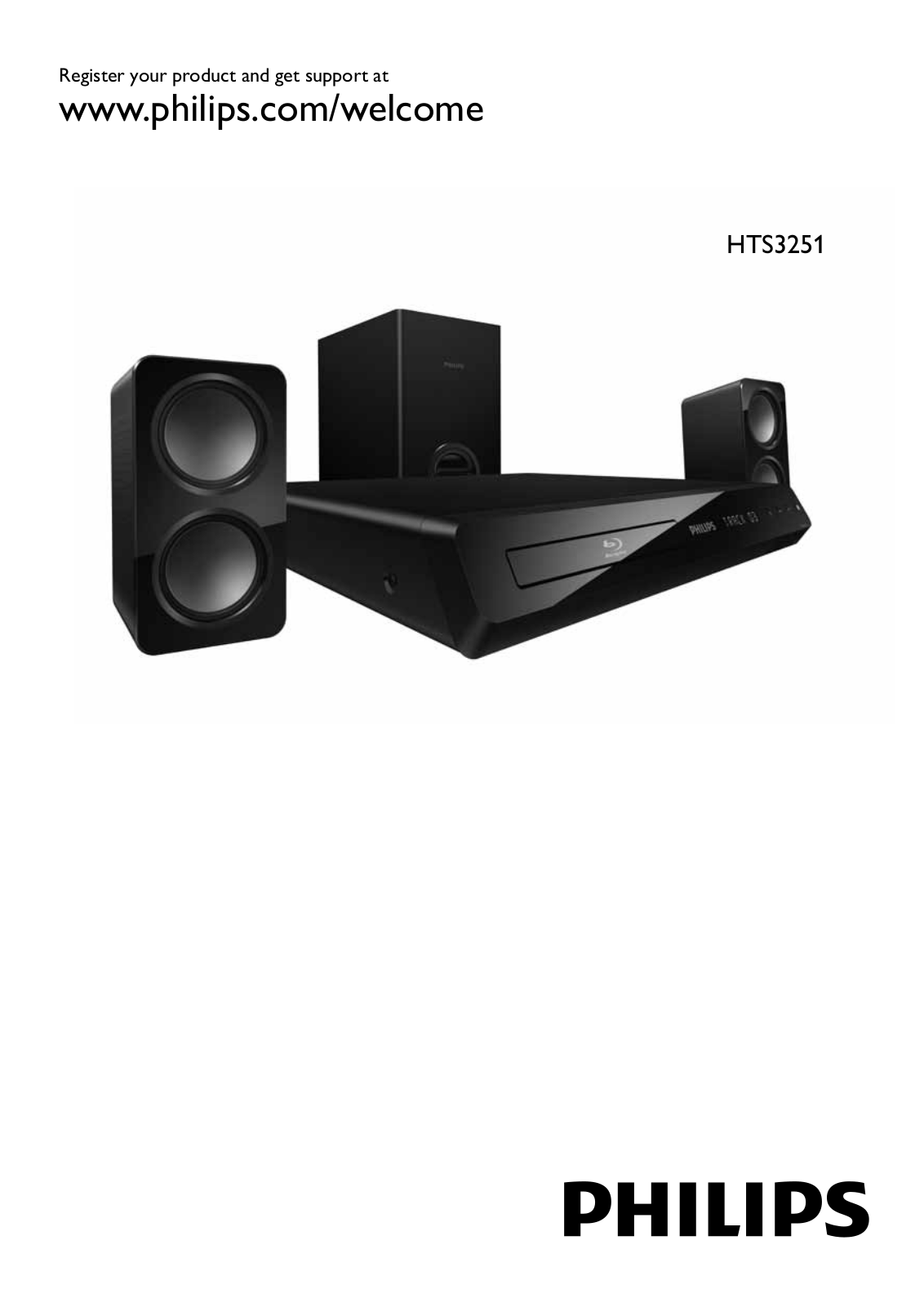 Philips HTS3251 User Manual