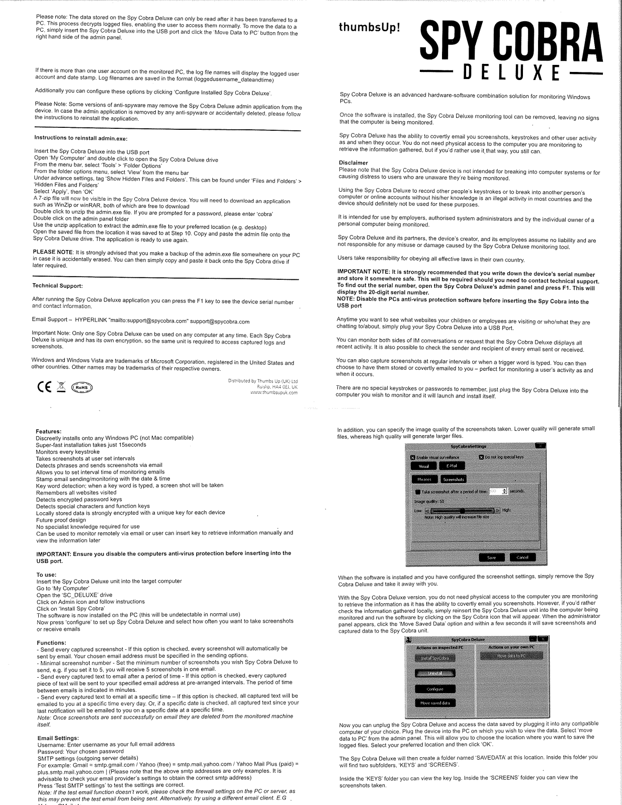 KJB PC401 User Manual