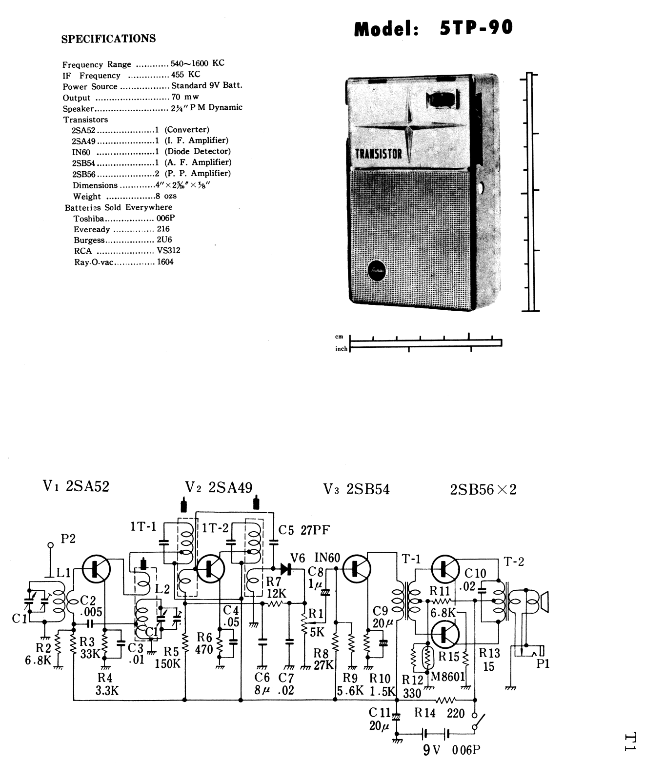 Toshiba 5TP90 Schematic - ManualMachine.com
