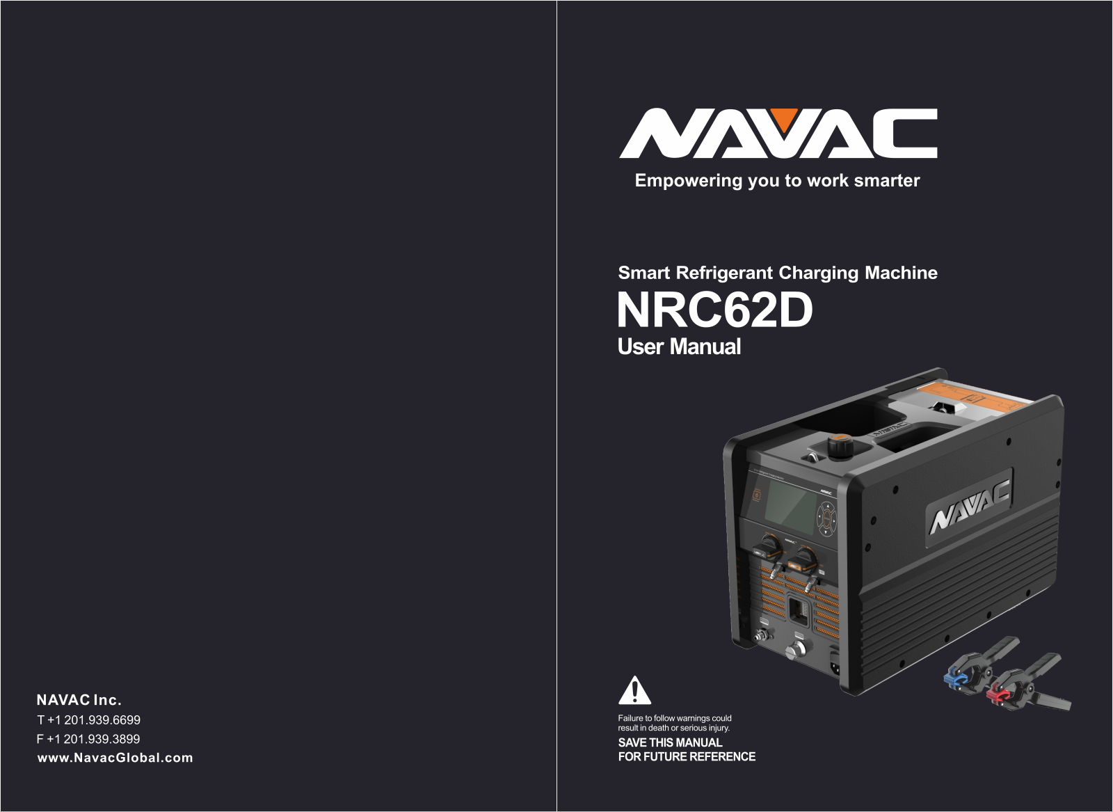 Navac NRC62D User Manual