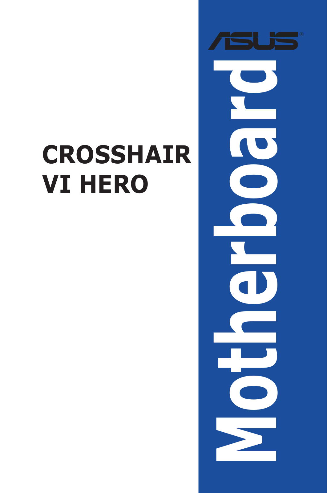 Asus CROSSHAIR VI HERO User’s Manual