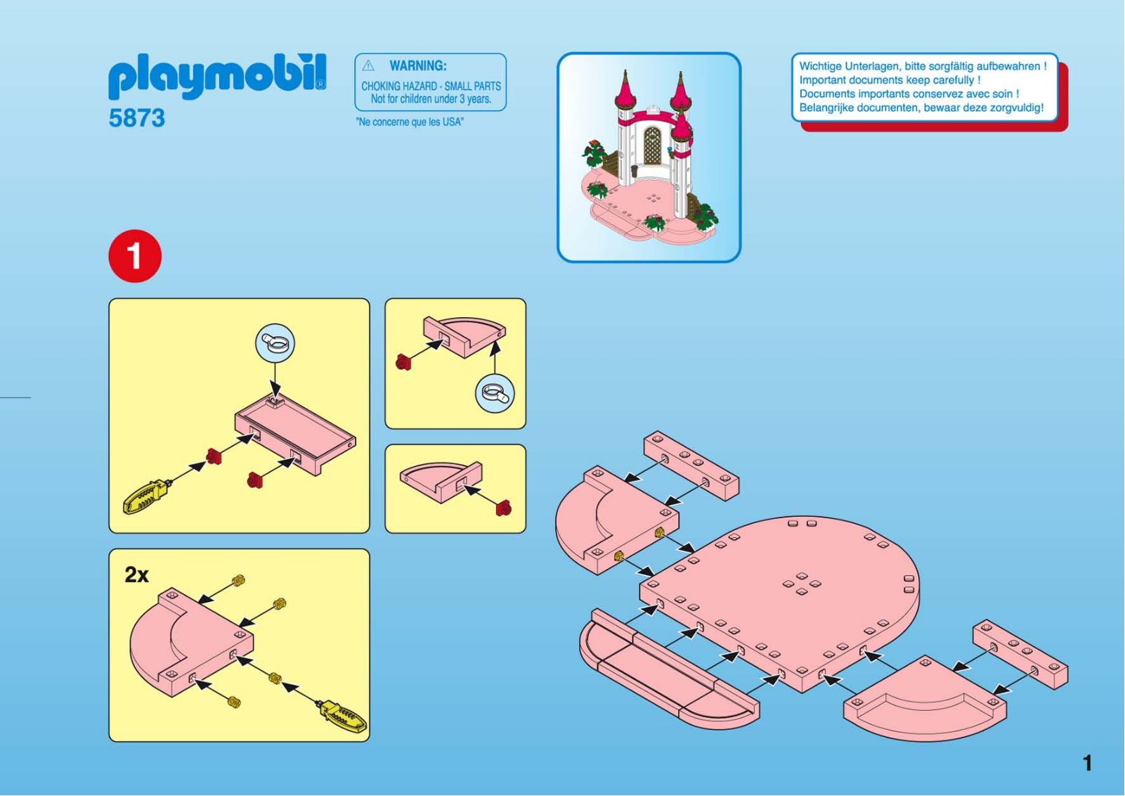 Playmobil 5873 Instructions