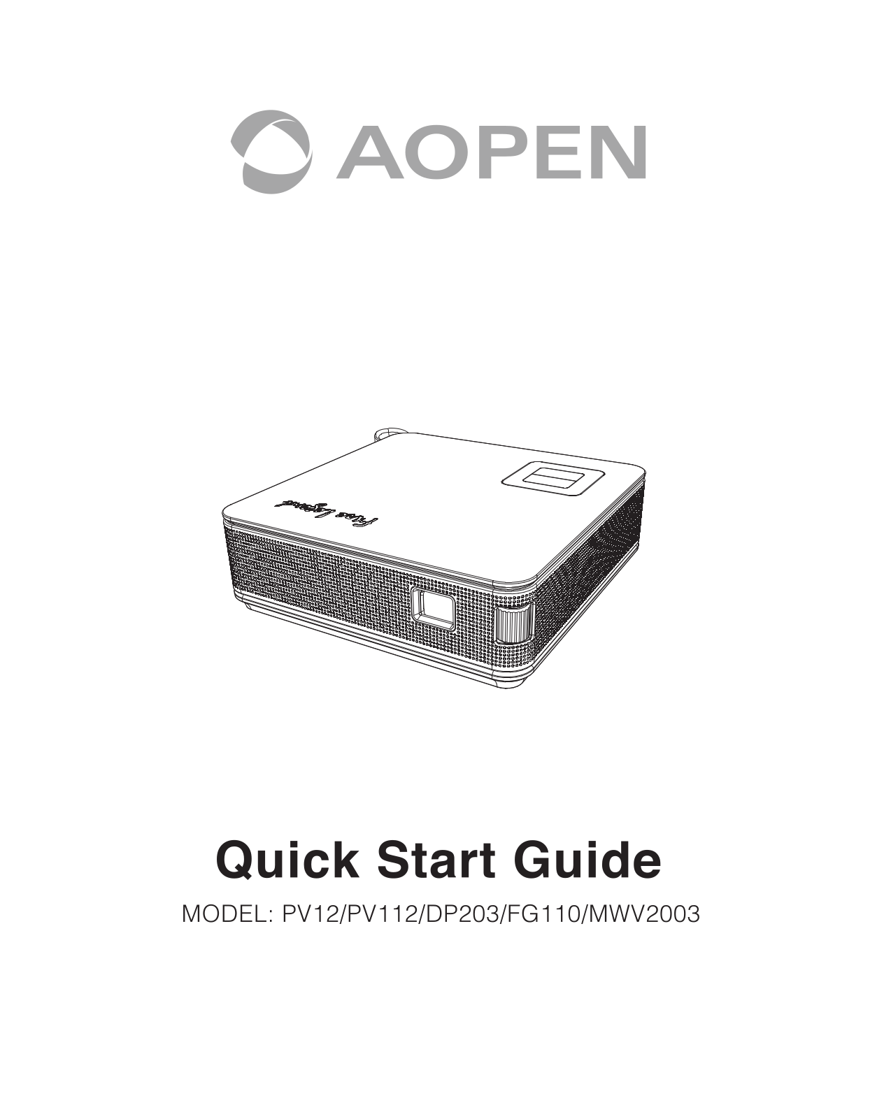 Aopen PV12 User manual - ManualMachine.com