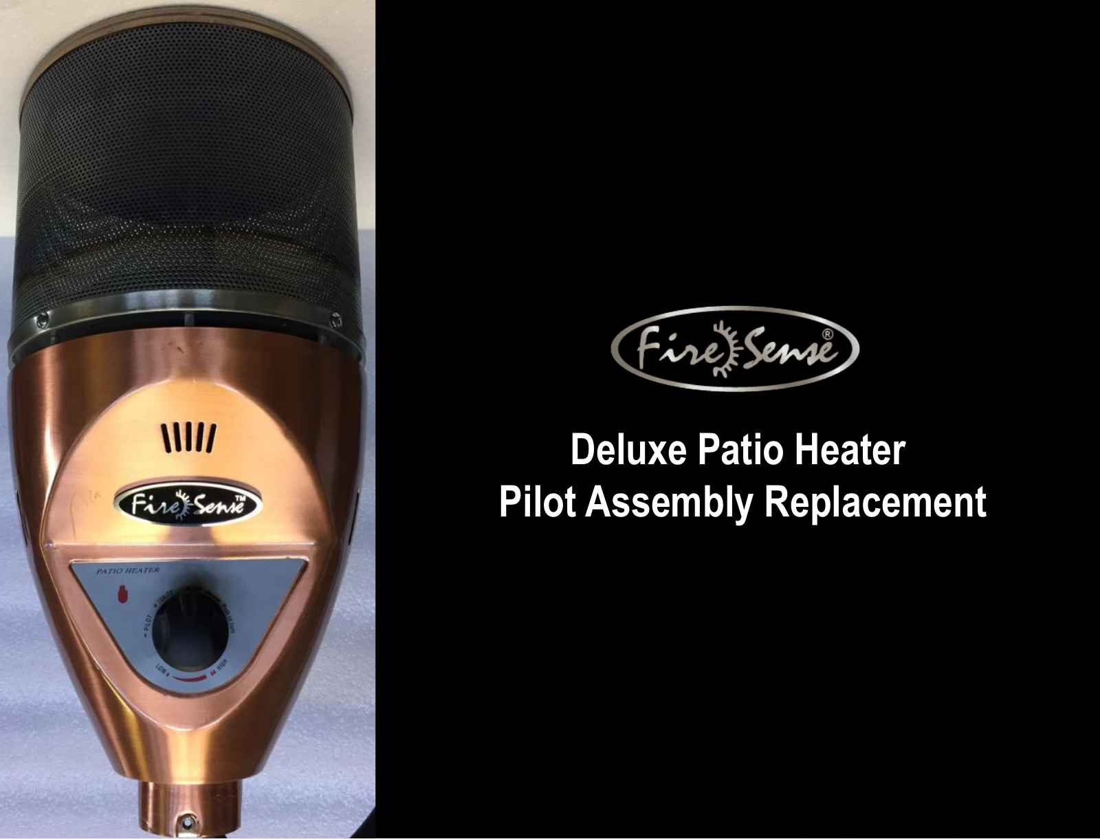 Fire Sense Deluxe Patio Heater Pilot Assembly Replacement