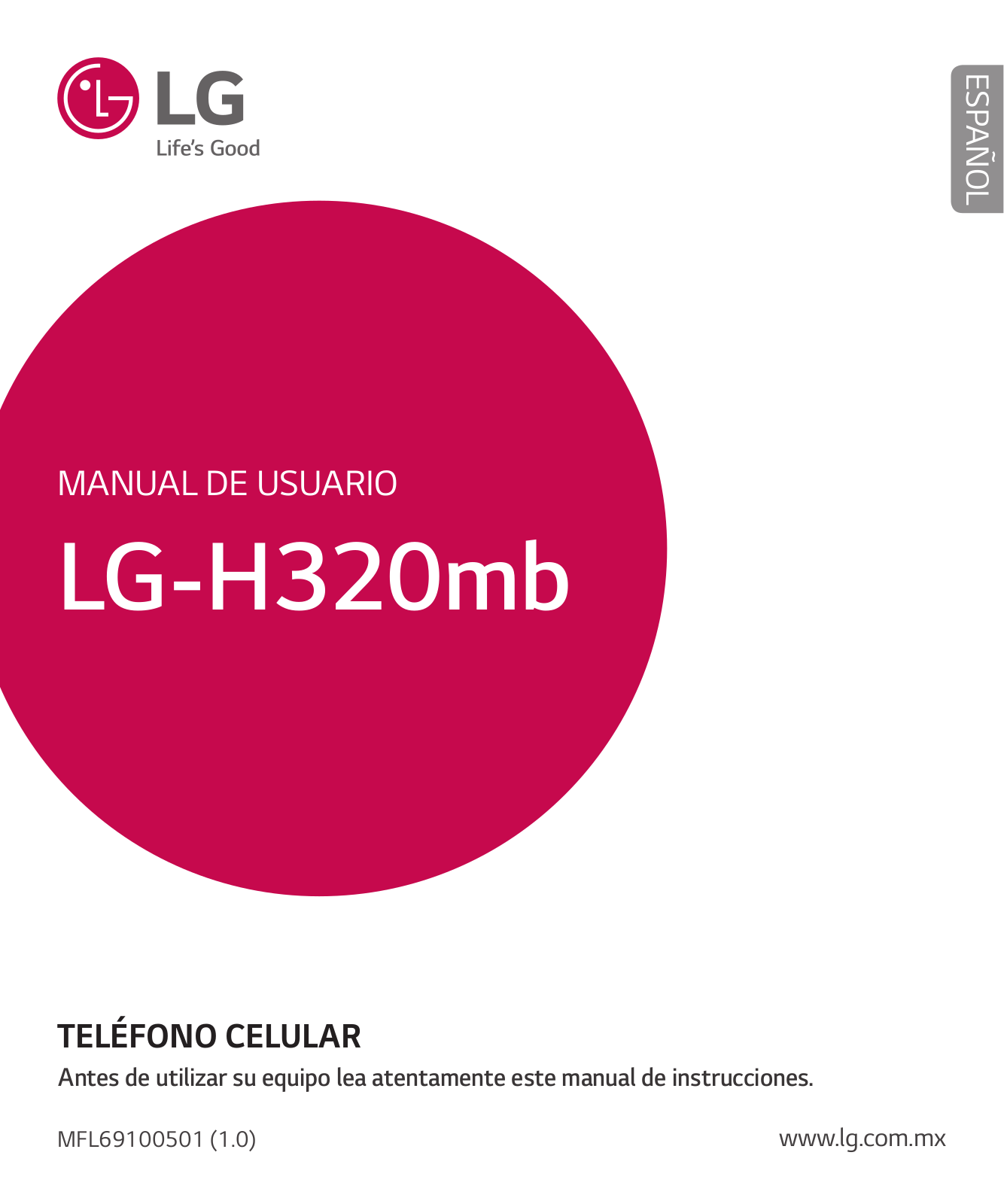 LG LGH320MB Owner's Manual