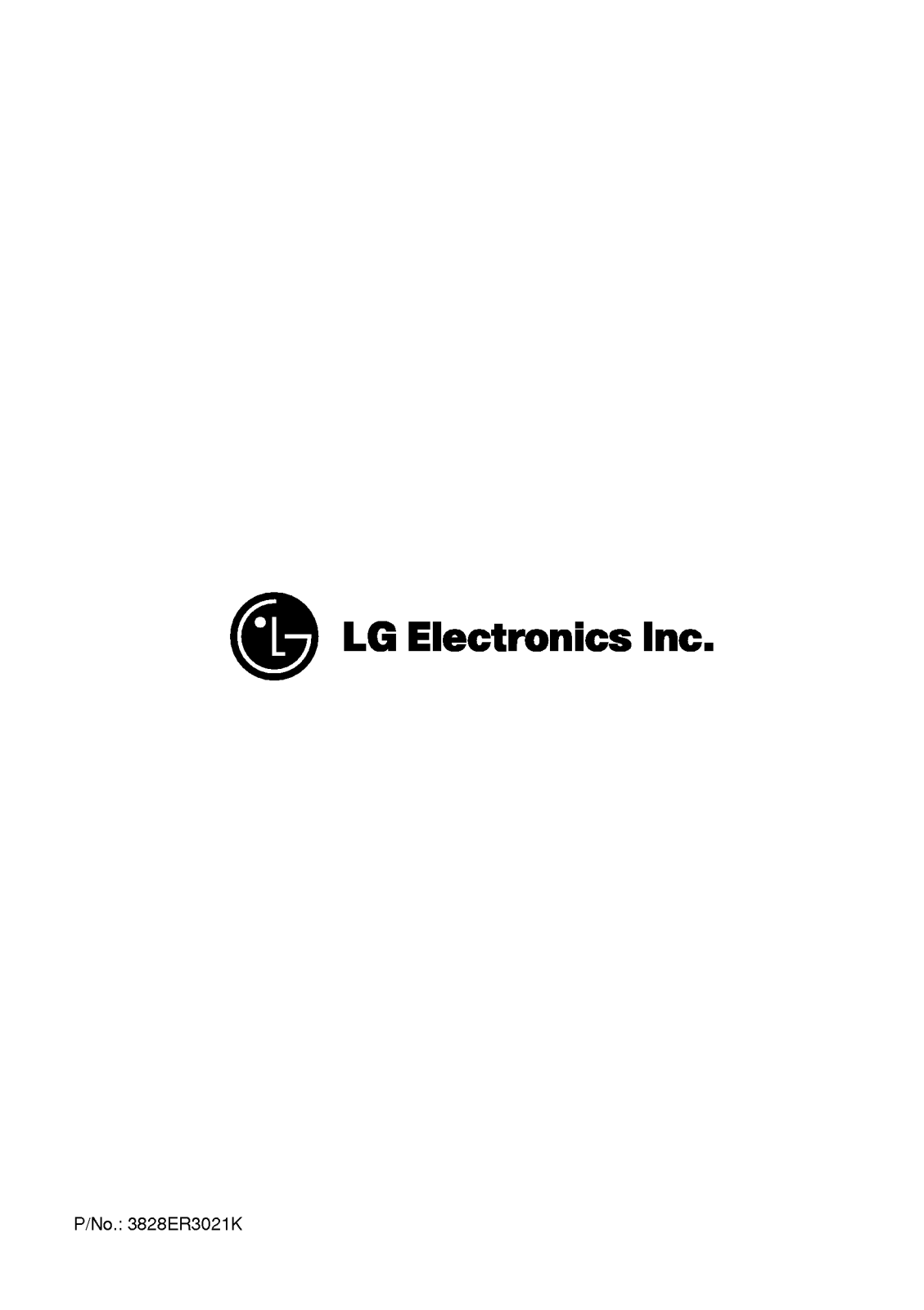 LG WD-80160FU Owner’s Manual