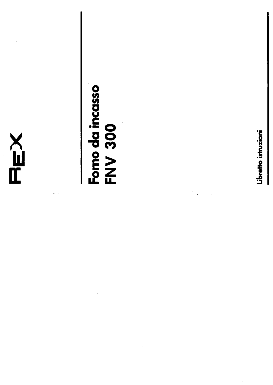 Rex FNV300 User Manual