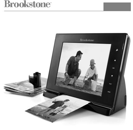 Brookstone Digital Photo Frame User Manual