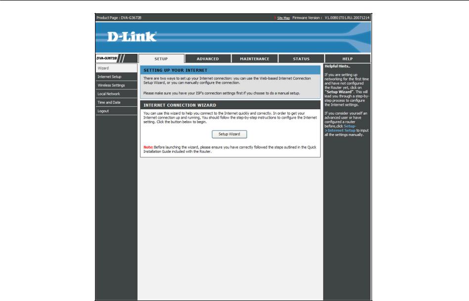 D Link DVA-G3672B User Manual