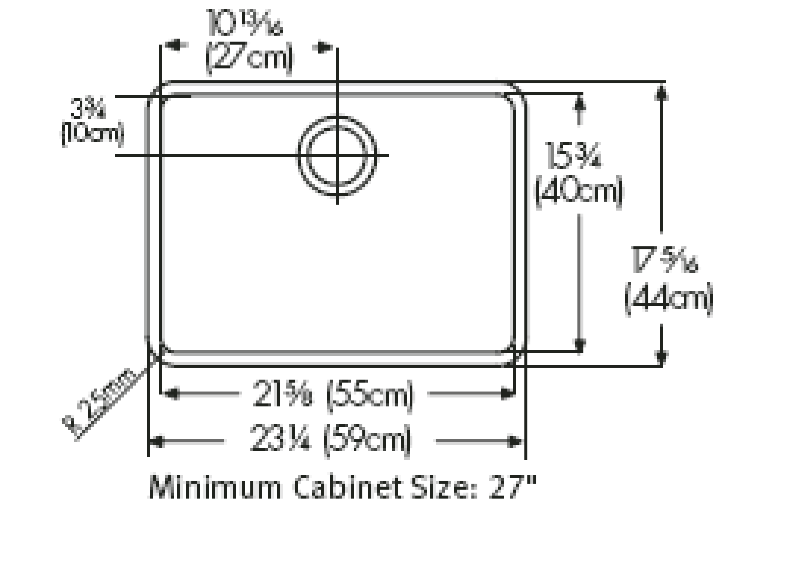 Franke FKX1135 Dimensions - ManualMachine.com