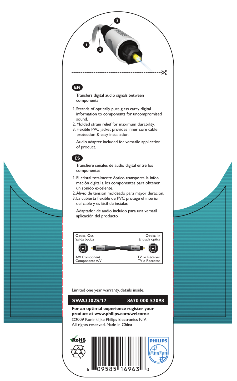 Philips SWA3302S User Manual