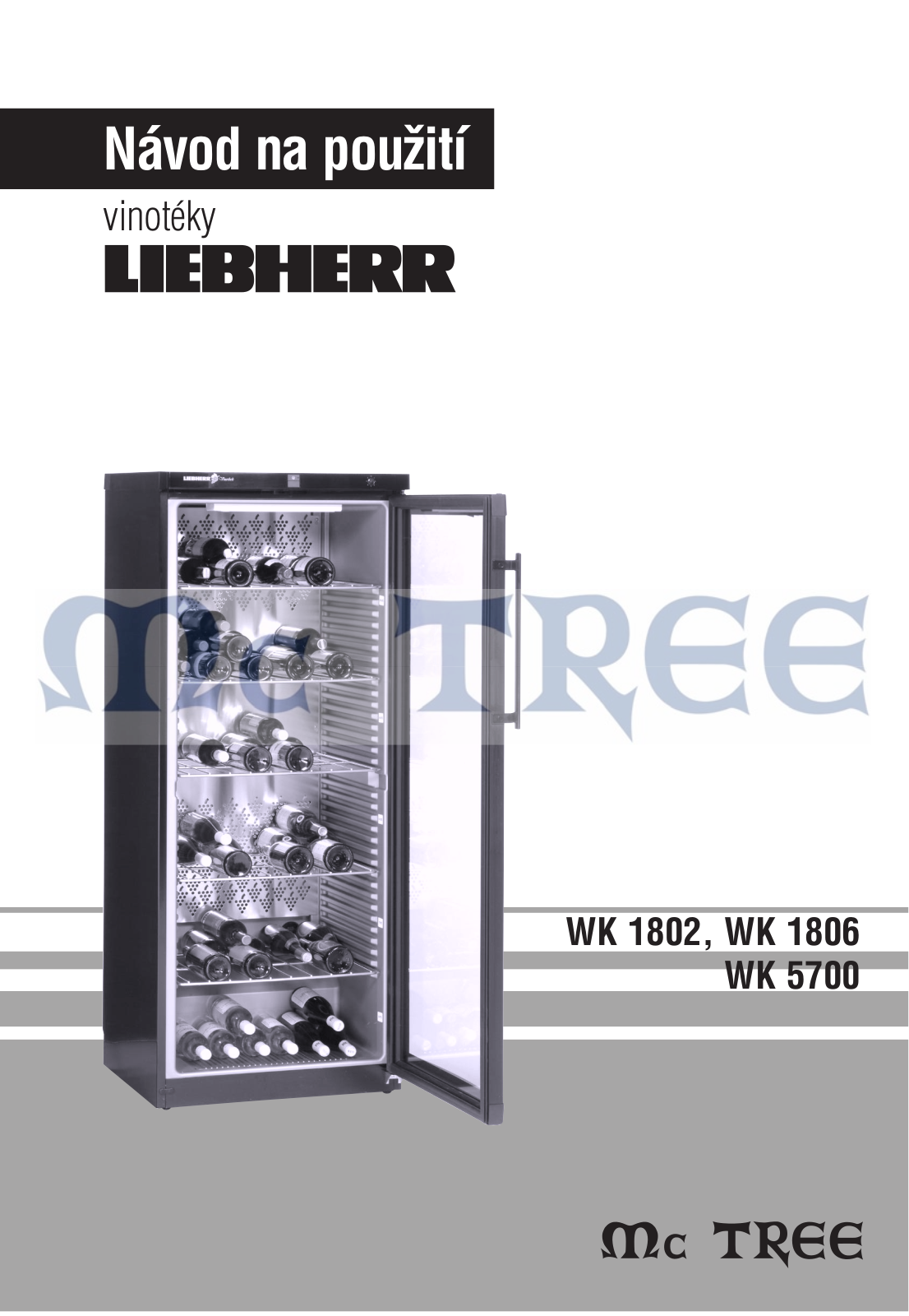 Liebherr WK 1802 User Manual