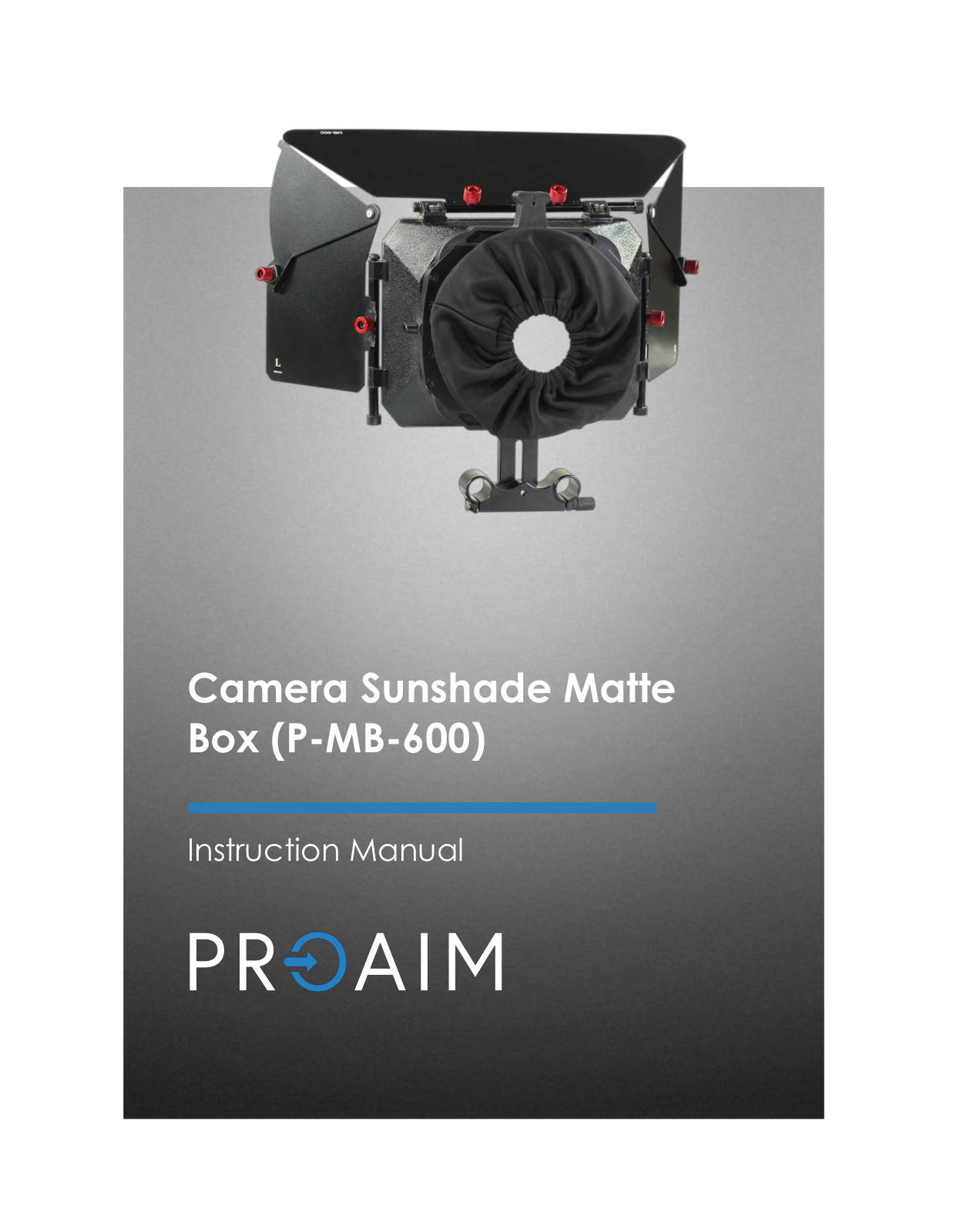 PROAIM P-MB-600 Instruction Manual