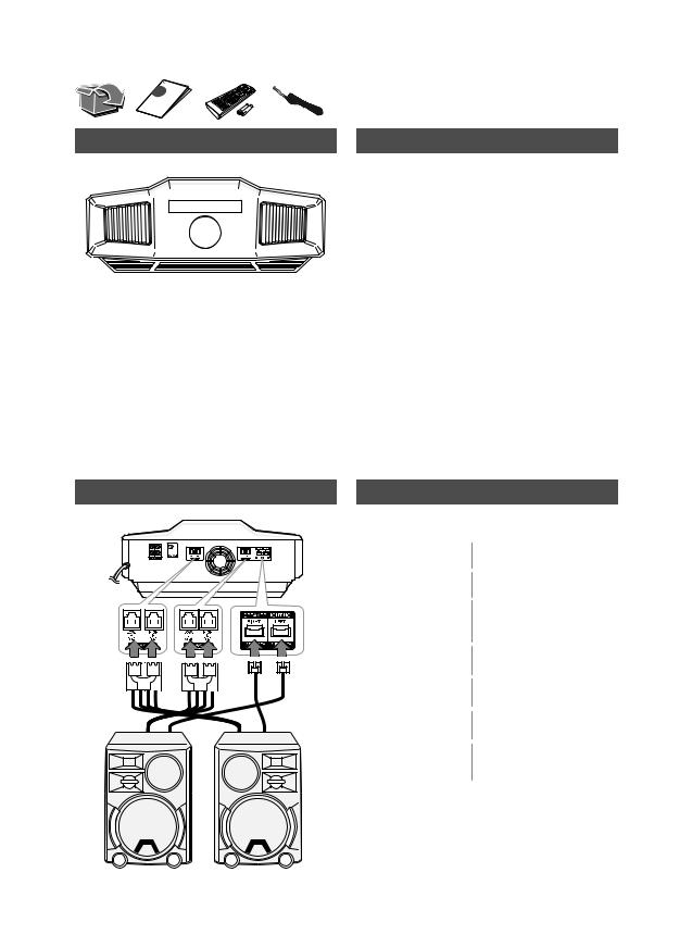 LG CM9960 Quick Guide