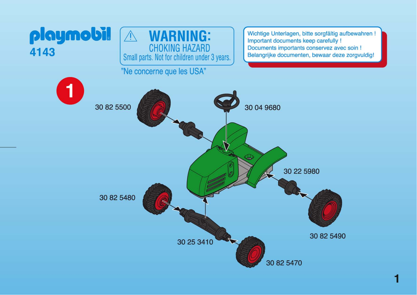 playmobil 4143 Service Manual