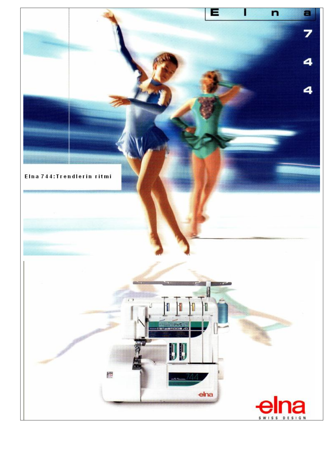 Elna 744 BROCHURE