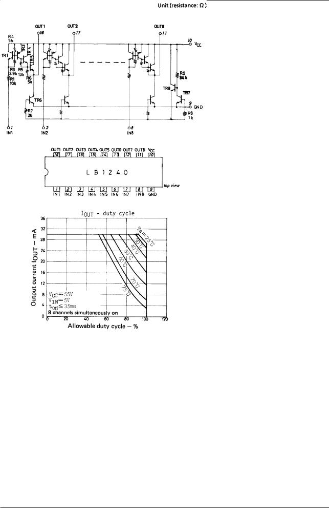 Sanyo LB1240 Specifications