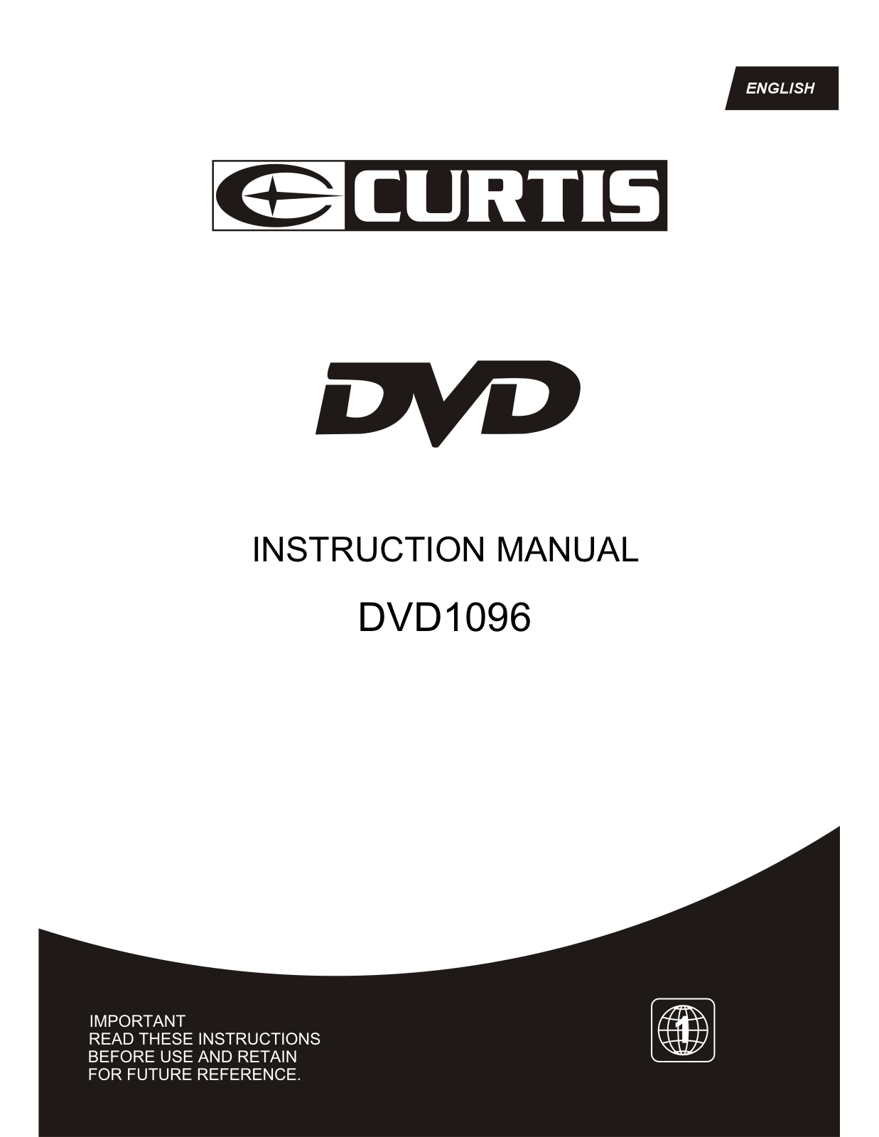 Curtis DVD1096 User Manual