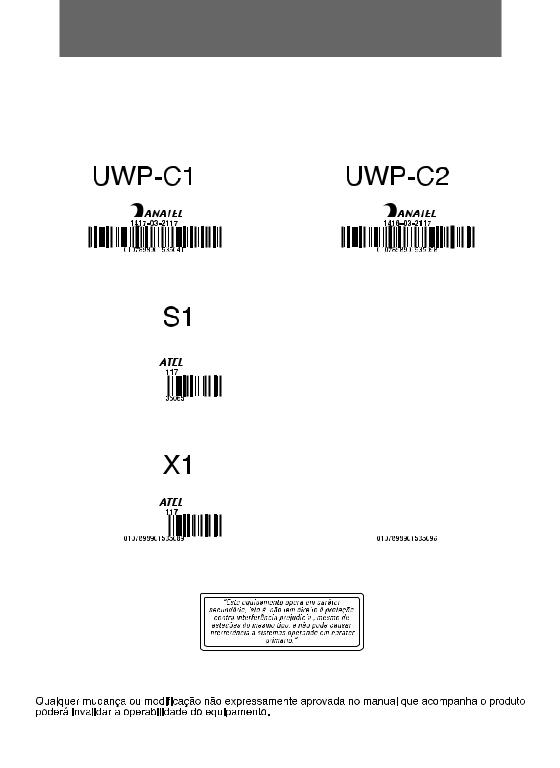 Sony UTXP1 User Manual