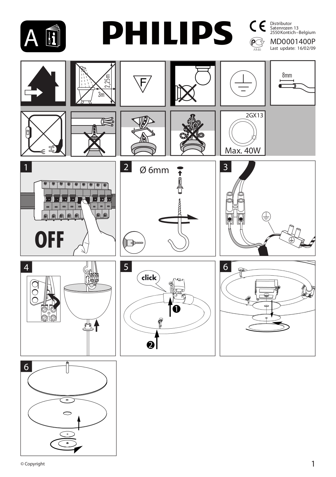 PHILIPS 402353116 User Manual