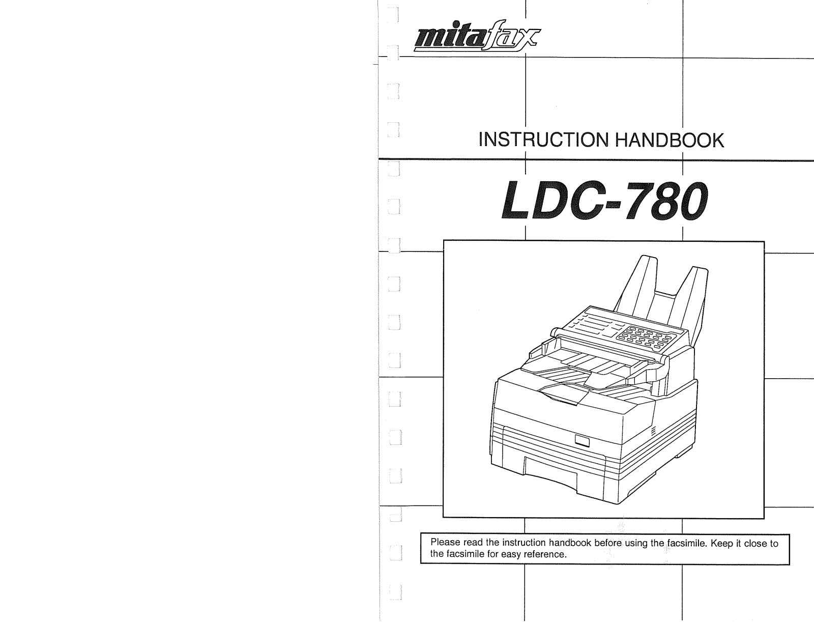 Kyocera LDC-780 User Manual