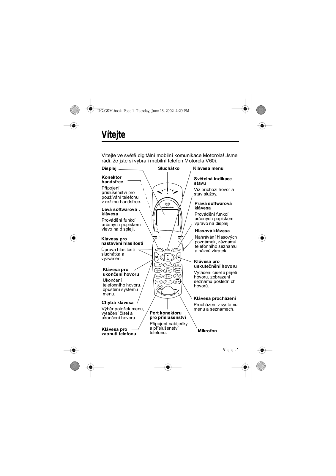 Motorola V60i User Manual