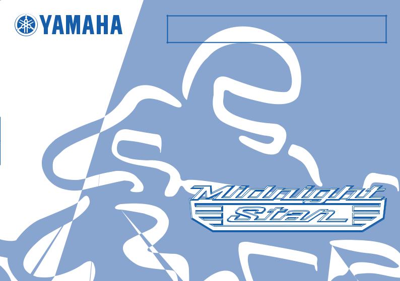 Yamaha XVS950A User Manual