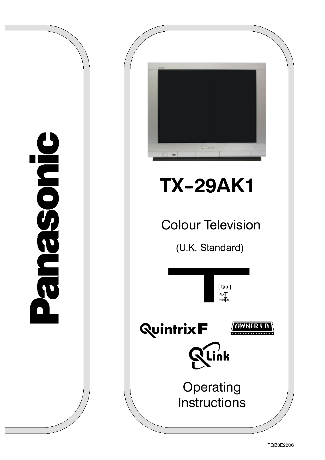 Panasonic TX-29AK1 User Manual