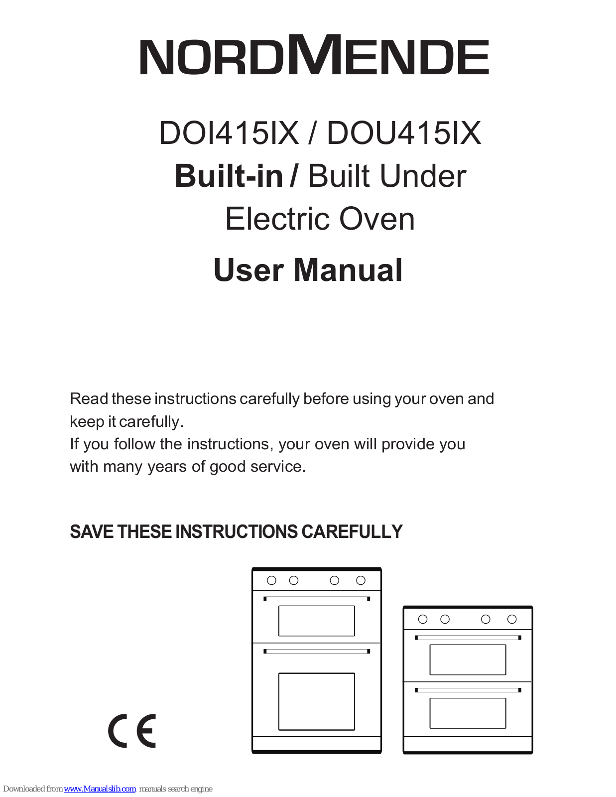 Nordmende DOI415IX, DOU415IX User Manual