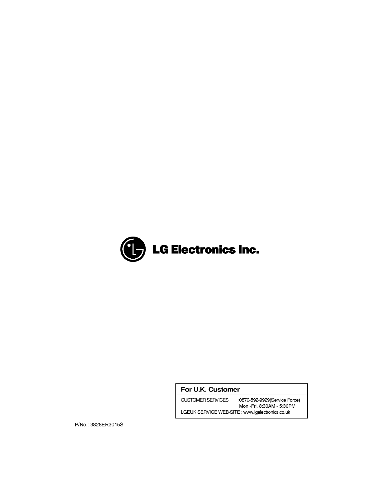 LG WD-80165N Owner's Manual