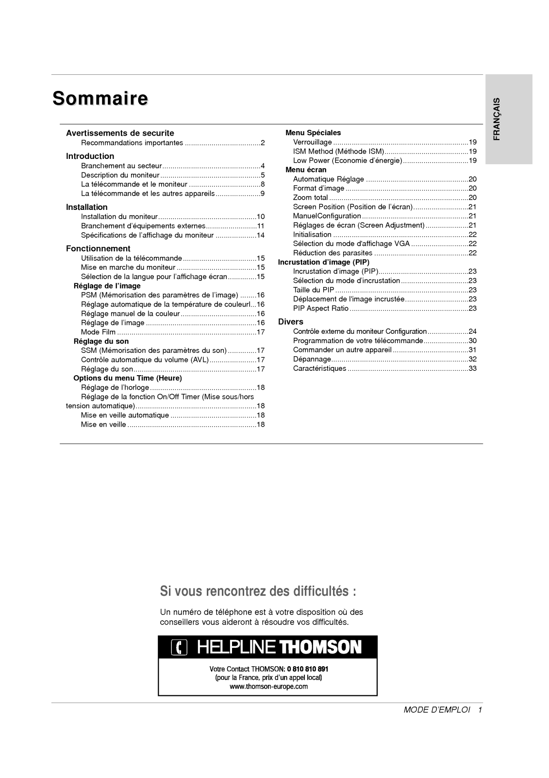 LG MZ-42PZ36 User Manual