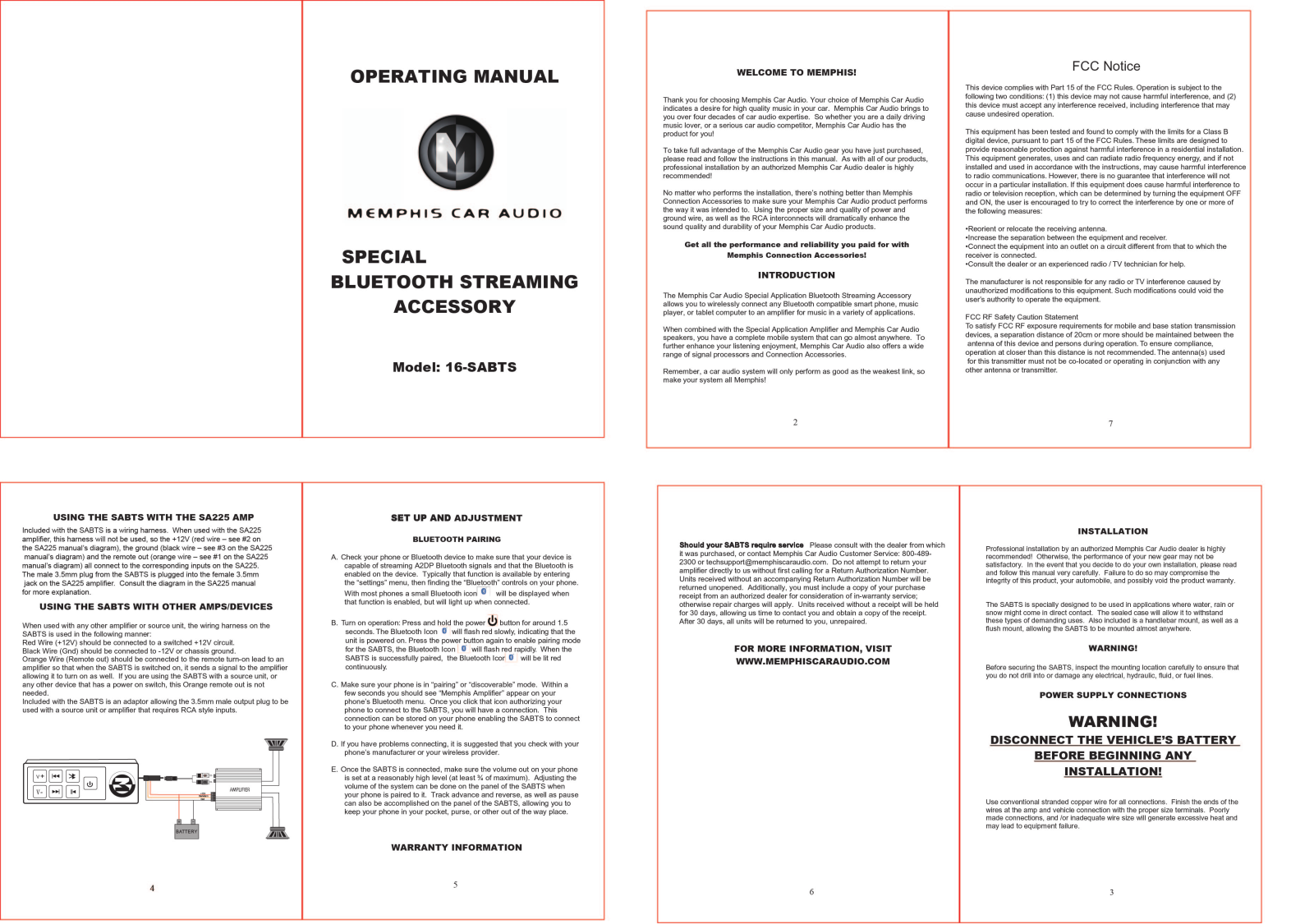 AFCO 16 SABTS User Manual - ManualMachine.com