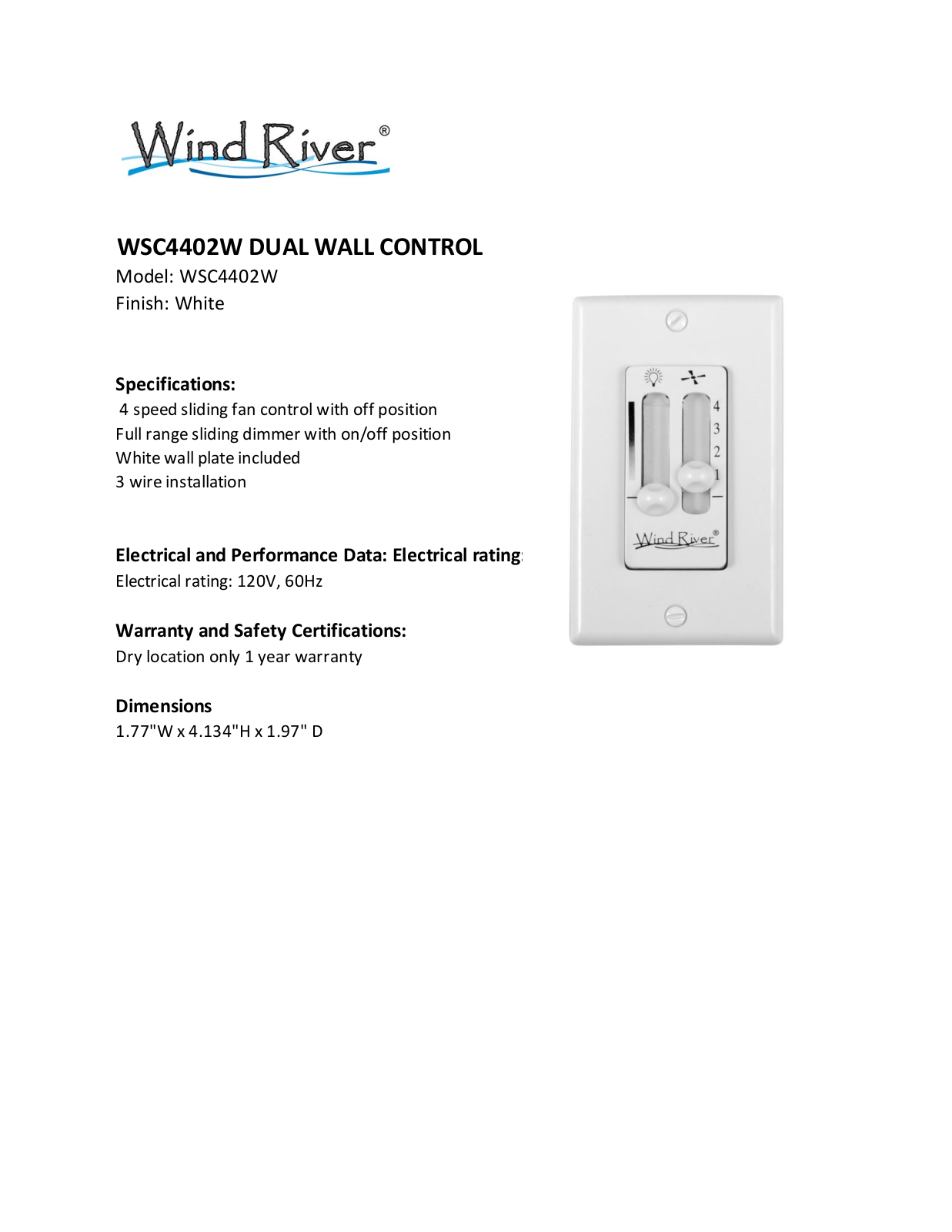 Wind River WIRI1011 Specifications - ManualMachine.com