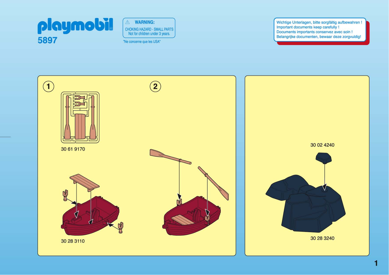 Playmobil 5897 Instructions